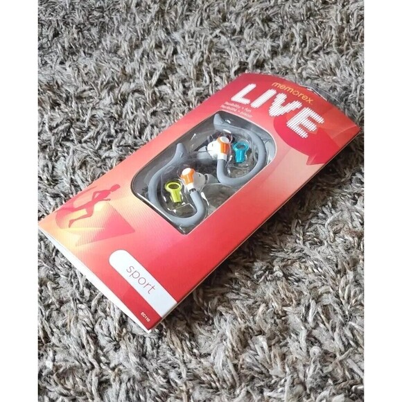 MEMOREX LIVE SPORT EC110 FLEXIBILITY AND Fun Orange New In Pkg Case Included New - Picture 2 of 9
